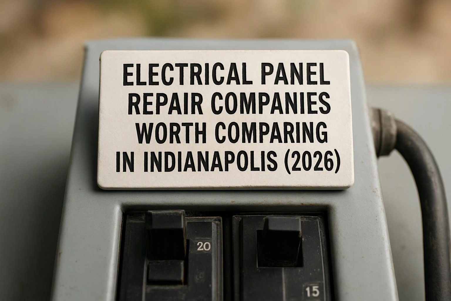 Electrical Panel Repair Companies Worth Comparing in Indianapolis (2026)