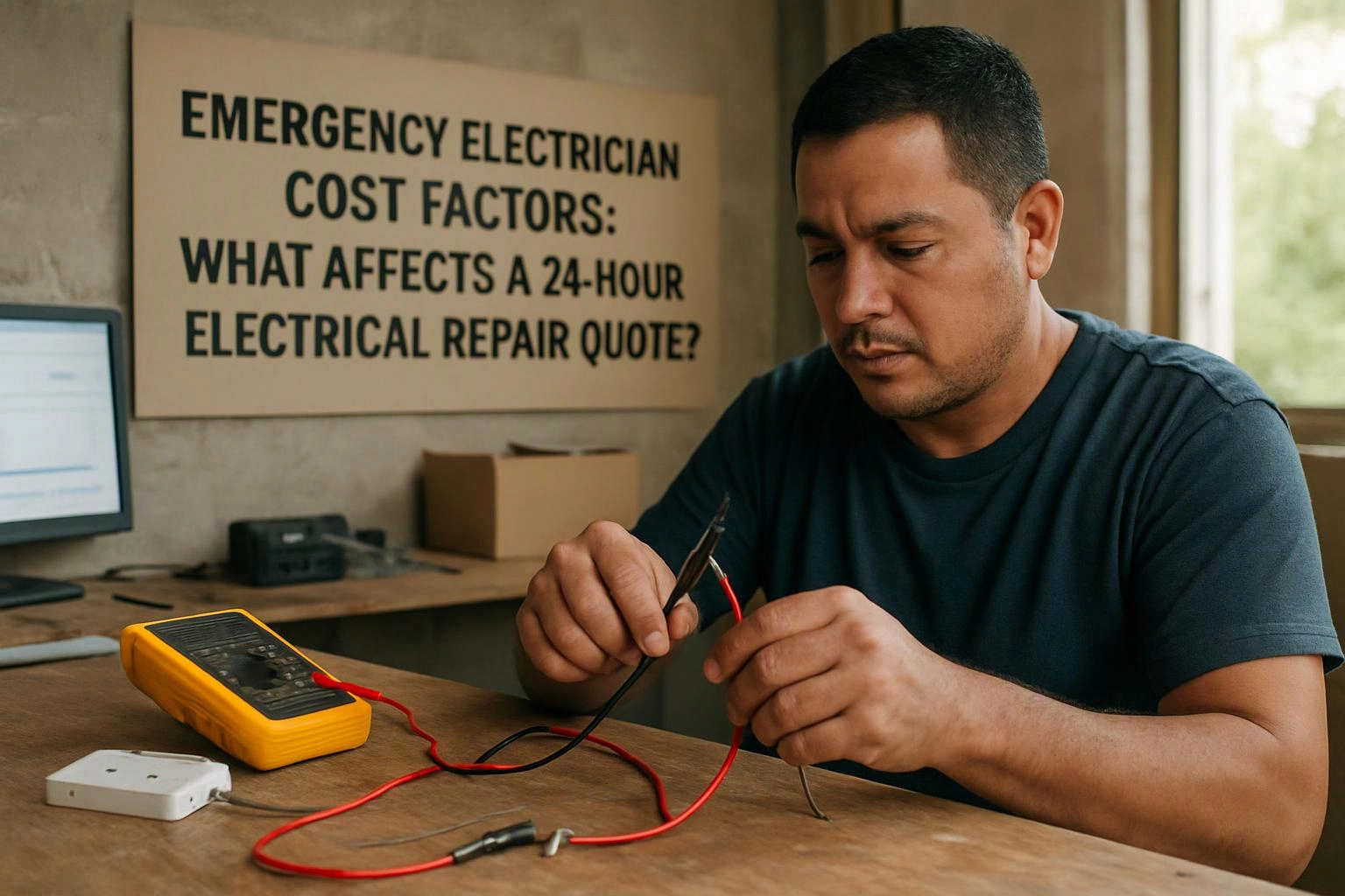 Emergency Electrician Cost Factors: What Affects a 24-Hour Electrical Repair Quote? Indianapolis